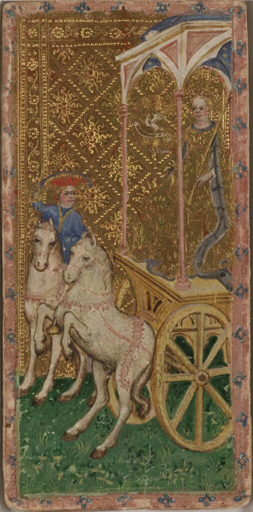 Il Carro, Tarocchi dei Visconti