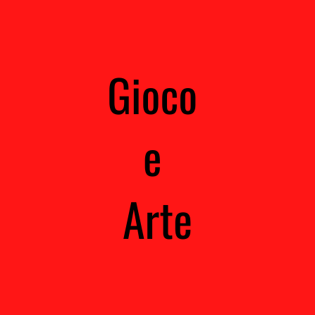 Logo Gioco e Arte. Proprietà di Grazia Merelli