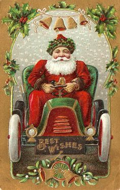 Babbo Natale al volante
