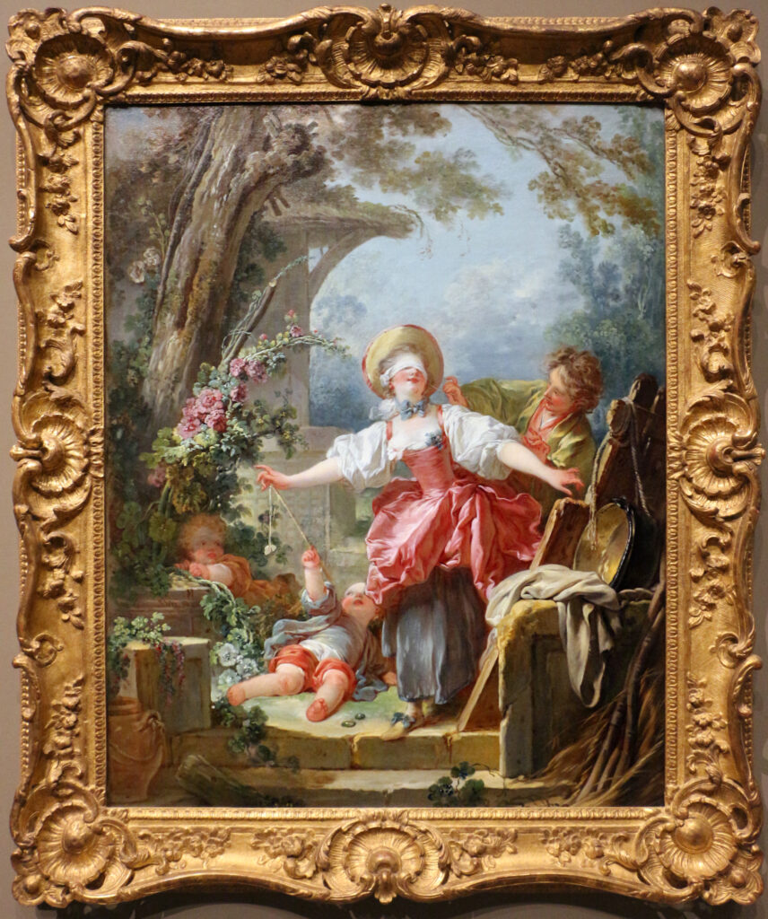 Fragonard, Mosca cieca, Toledo Museum of Art. Immagine Sailko, licenza CC Commons