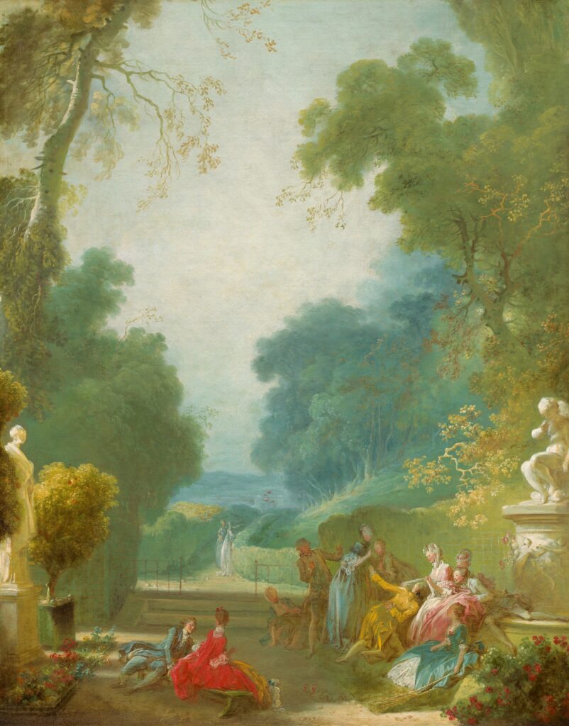 Jean-Honoré Fragonard, Il gioco della mano calda, National Gallery of Art, Washington. Foto Courtesy National Gallery of Art, Washington