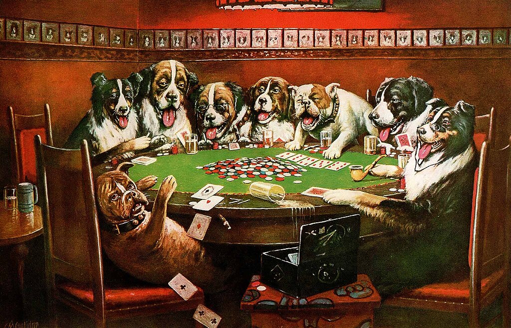Cassius Marcellus Coolidge, Poker Sympathy. Immagine Wikimedia Commons, pubblico dominio