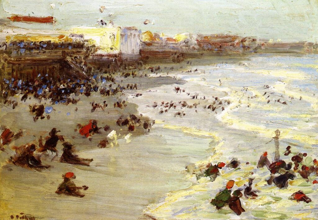 Edward Henry Potthast, Coney Island, 1914