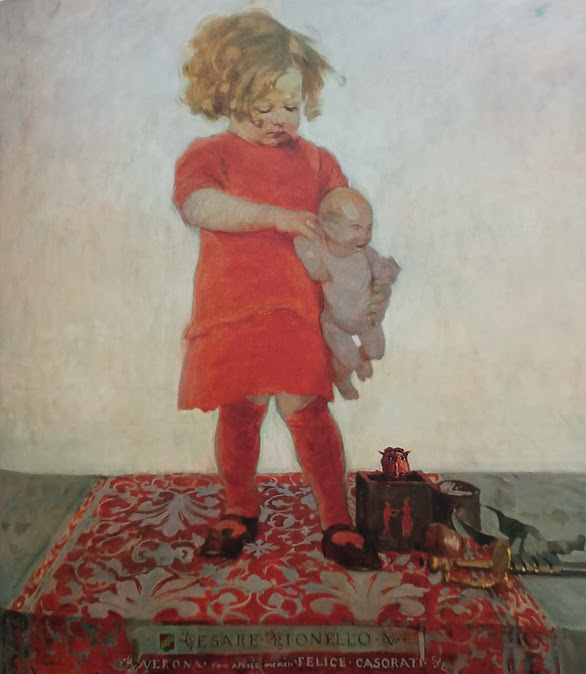 Felice Casorati, Cesare Lionello, 1911, Collezione privata, Italia