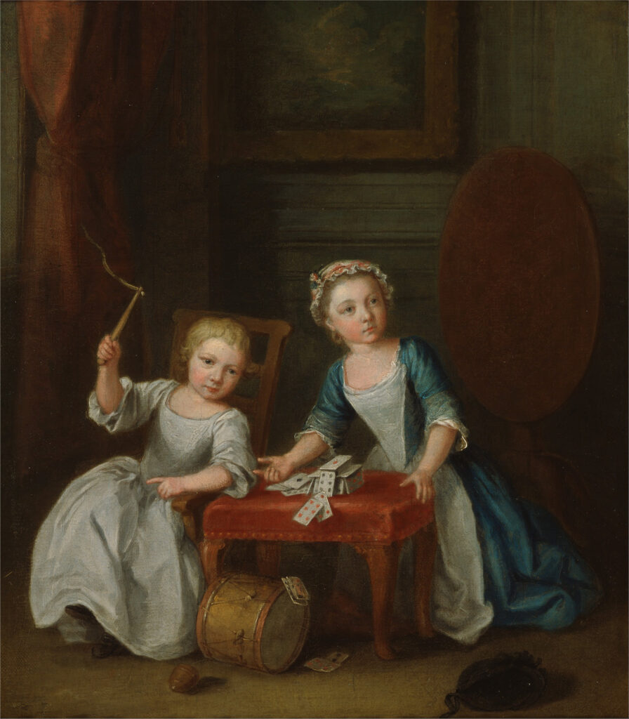 Joseph Francis Nollekens, Bambini in gioco, 1745, Yale Center for British Art. Immagine Wikimedia Commons, pubblico dominio