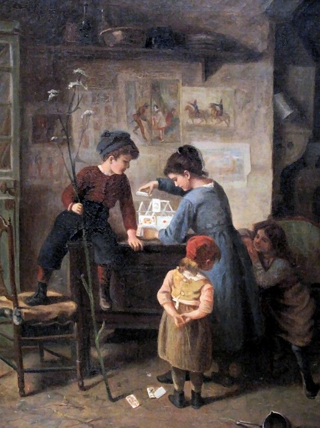 Paul Seignac, Giocatori di carte