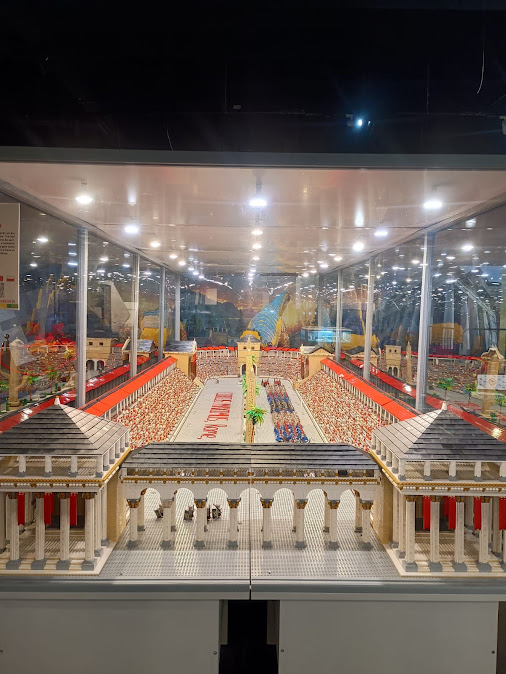 Mostra Lego in via d'Aracoeli, Circo Massimo. Foto Grazia Merelli